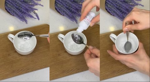 Cara Membuat Campuran Glaserin dan Aloe Vera (Credit: Tiktok/@glassskinsecret)