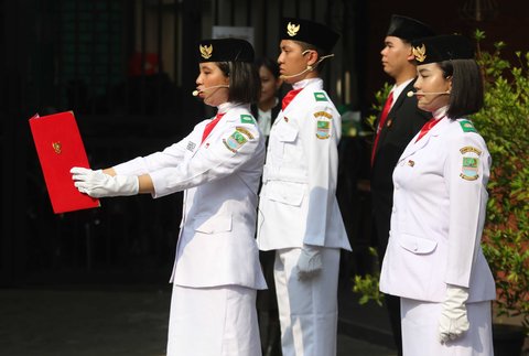 FOTO: Khidmatnya Upacara Peringatan 96 Tahun Sumpah Pemuda di Jakarta