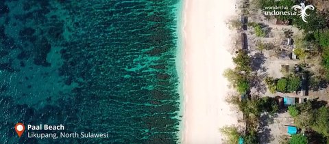 Pantai Paal, Likupang.