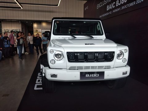 Inilah Penampilan BAIC BJ80 yang Dihargai Rp 1,4 Miliar.