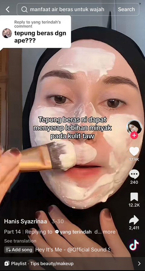 Kulit Cerah dan Kencang dengan Masker Tepung Beras dan Susu, Cara Sederhana Mengatasi Wajah Kusam