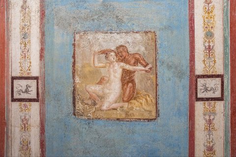 FOTO: Pukau Arkeolog, Ini Penampakan Mural Erotis Romawi Kuno Ditemukan di Reruntuhan Kota Pompeii