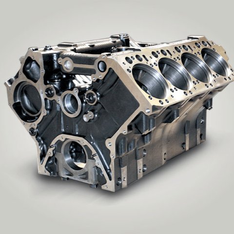 Gambaran blok mesin, yang merupakan bagian utama dari kendaraan bermotor. (Sumber: my-cardictionary)