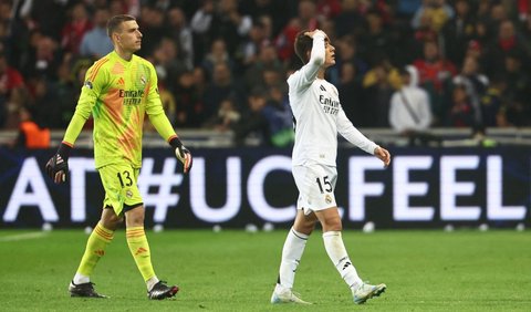 <b>FOTO: Tak Berkutik, Real Madrid Babak Belur Dihajar Lille di Liga Champions</b>