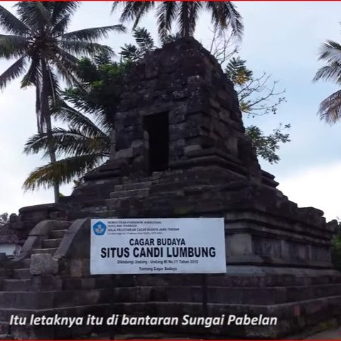 Proses pemindahan Candi Lumbung