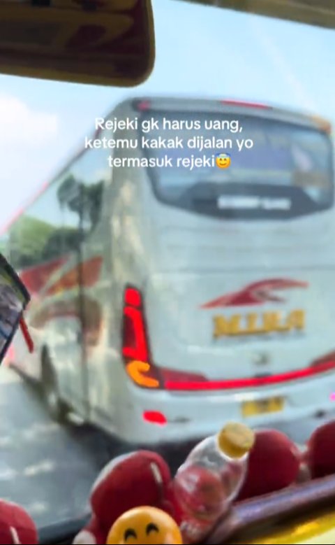 Sopir Truk Ini Tak Sengaja Bertemu Kakaknya yang Jadi Sopir Bus di Jalanan, Ekspresi Bahagianya Jadi Sorotan