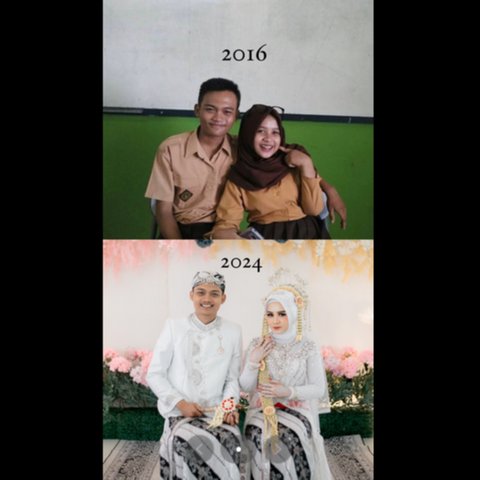Kisah Pasangan Berawal Praktik Nikah di Sekolah Tak Disangka Akhirnya Nyata Berjodoh