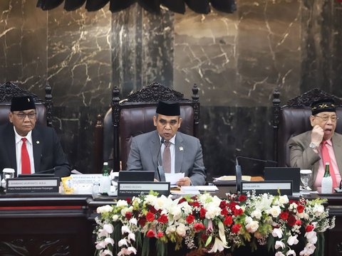 FOTO: Momen Ahmad Muzani Dilantik Jadi Ketua MPR 2024-2029, Wakilnya Bos Lion Air hingga Anak Mantan Presiden