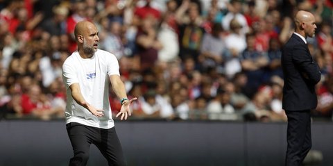 Josep Guardiola Prihatin Erik Ten Hag Dipecat Manchester United