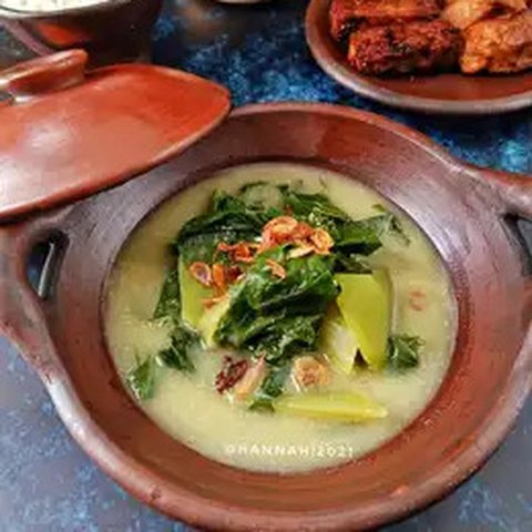 Resep Bobor Lembayung (Sumber: Cookpad @HannaH)