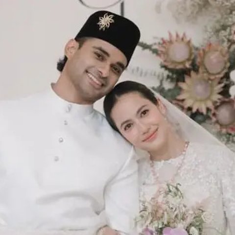 Potret Pernikahan Sederhana Pevita Pearce dan Suami. [@iluminen]