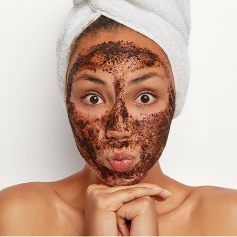 masker wajah alami