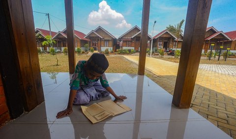 FOTO: Indahnya Hunian Tetap Bagi Korban Bencana Tanah Bergerak Sukabumi