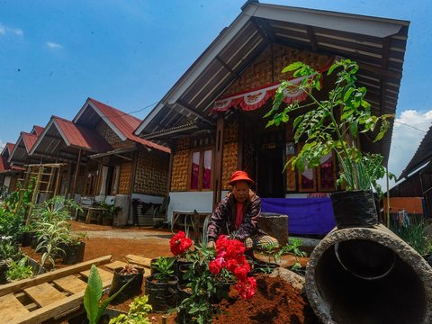 FOTO: Indahnya Hunian Tetap Bagi Korban Bencana Tanah Bergerak Sukabumi