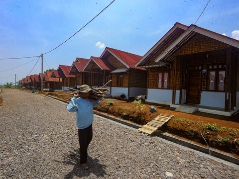 FOTO: Indahnya Hunian Tetap Bagi Korban Bencana Tanah Bergerak Sukabumi