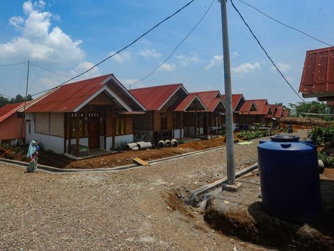 FOTO: Indahnya Hunian Tetap Bagi Korban Bencana Tanah Bergerak Sukabumi