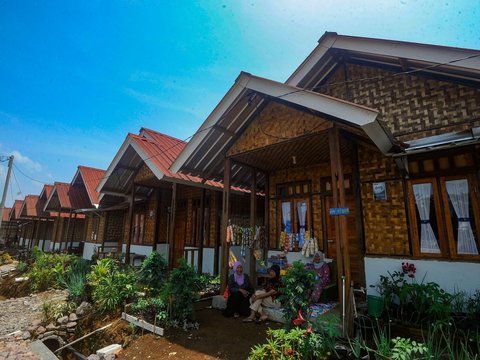 FOTO: Indahnya Hunian Tetap Bagi Korban Bencana Tanah Bergerak Sukabumi