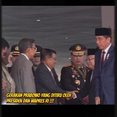 Langkah Prabowo Langsung Diikuti Jokowi & Wapres Ma'ruf