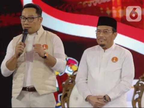 FOTO: Momen Debat Perdana Pilkada Jakarta 2024: Ridwan Kamil dan Pramono Tenang, Dharma Pongrekun Sempat Gugup