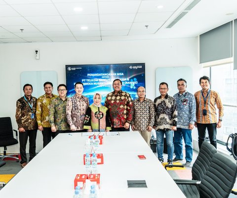 Telkom Group Perkuat Digitalisasi Maritim Melalui Pemanfaatan Satelit Merah Putih 2