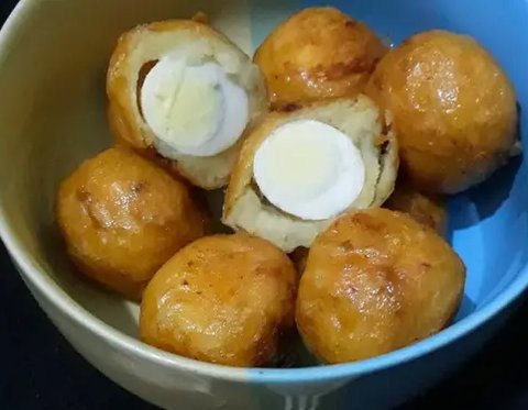 Perkedel Telur Puyuh
