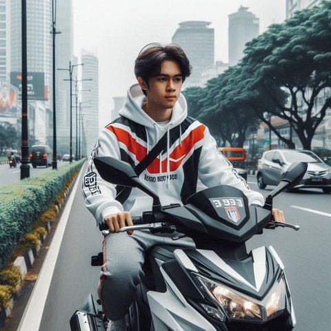 Mengapa Orang Asia Tenggara Suka Memakai Jaket saat Bersepeda Motor di Kala Cuaca Panas Siang Hari?