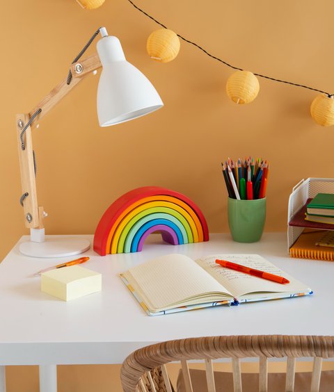 meja corner / meja pojok