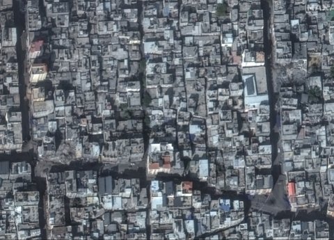 Satu Tahun Genosida, Foto Satelit Perlihatkan Kehancuran Gaza Sebelum dan Sesudah Dibombardir Israel