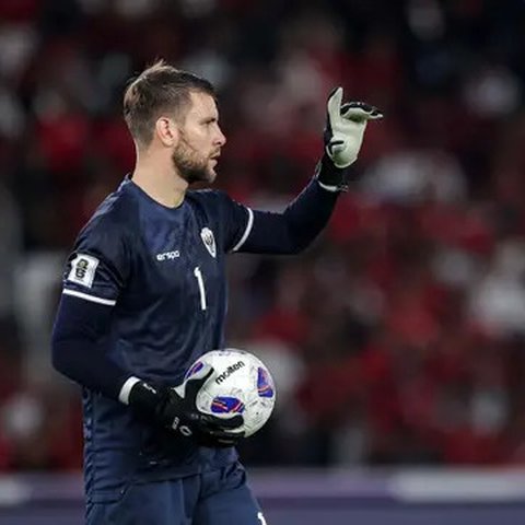 Pemain Timnas Indonesia saat melawan Australia pada laga kedua Grup C Kualifikasi Piala Dunia 2026 Zona Asia di Stadion Utama Gelora Bung Karno (SUGBK), Jakarta Pusat, pada Selasa (10/9/20