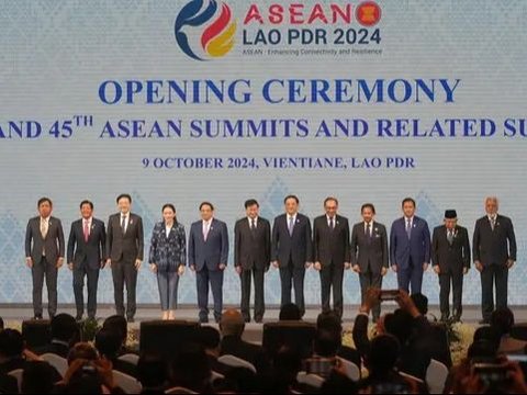 FOTO: Momen Wapres Ma'ruf Amin Gantikan Jokowi Pimpin Delegasi Indonesia di KTT ASEAN Laos