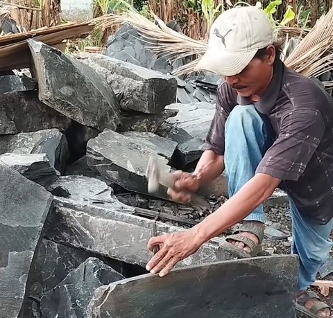 Batu alam khas Lebak diminati dunia