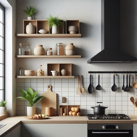 5 Desain Rak Dapur Minimalis yang Cocok untuk Dapur Cantik Impian, Fungsional dan Praktis