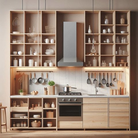 5 Desain Rak Dapur Minimalis yang Cocok untuk Dapur Cantik Impian, Fungsional dan Praktis