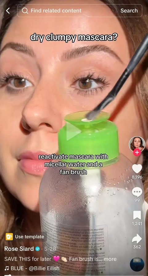 Ilustrasi Pemakaian Mascara. (foto: Pinterest/Uklash Espaa).