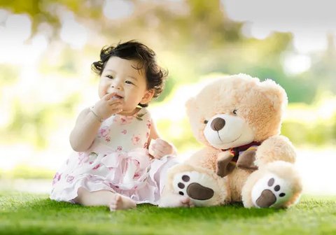 Ilustrasi seorang bayi sedang tidur (pexels.com).