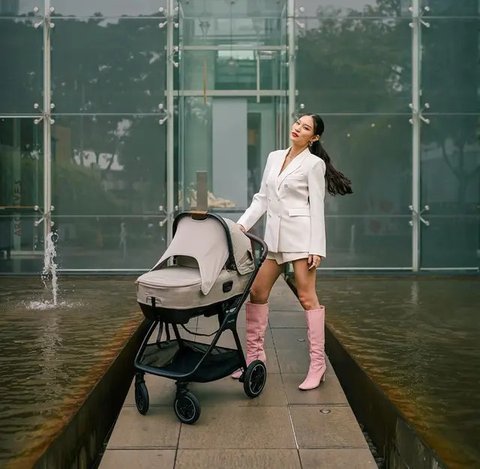 Sebulan Melahirkan begini tampilan Patricia Gouw. [@patriciagouw]
