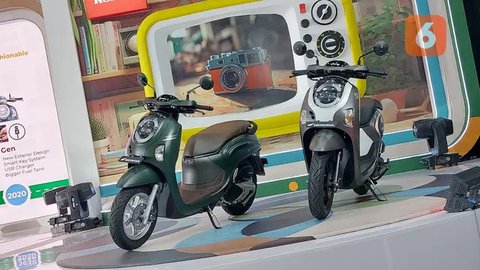 New Honda Scoopy. (Liputan6.com/Septian Pamungkas)