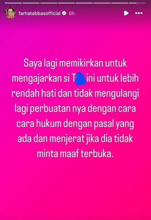 Habis disatroni Denny Sumargo, Farhat Abbas malah curhat panjang lebar di medsos. Ia berencana mengajari Densu rendah hati dan minta maaf secara terbuka. (Foto: Dok. Instagram @sumargodenny)