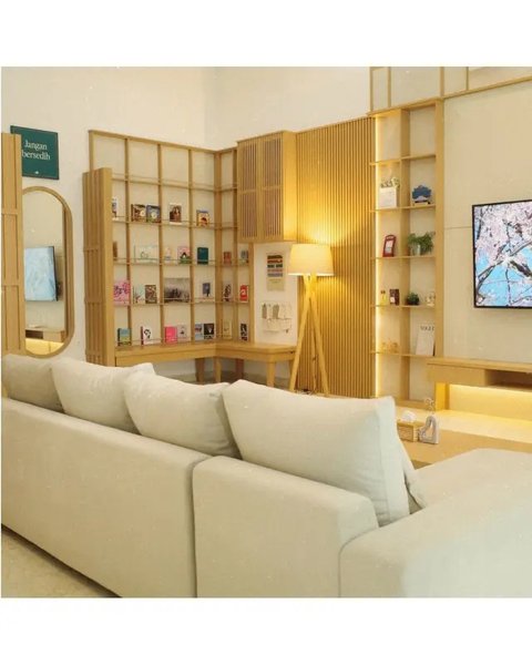 Potret sudut rumah Natasha Rizky setelah renovasi. (sumber: Instagram/natasharizkynew)