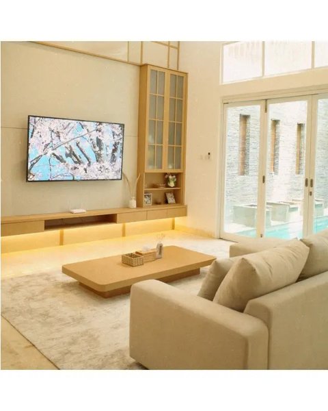 Potret sudut rumah Natasha Rizky setelah renovasi. (sumber: Instagram/natasharizkynew)