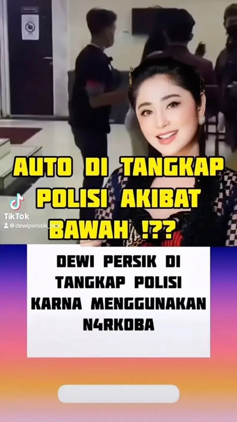 Dewi Perssik mengklarifikasi video yang menampilkannya seolah digerebek karena kasus penyalahgunaan narkoba. Si Goyang Gergaji menyebutnya hoaks. (Foto: Dok. Instagram @dewiperssik9)