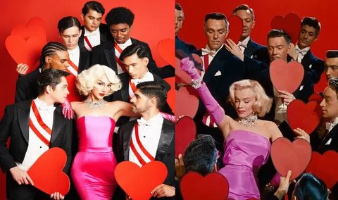 Potret Anya Geraldine Bergaya Ala Marilyn Monroe (Sumber: Instagram/anyageraldine)