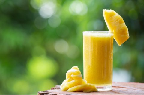 Turunkan Kolesterol dengan Jus Nanas, Ini Resep Mudahnya