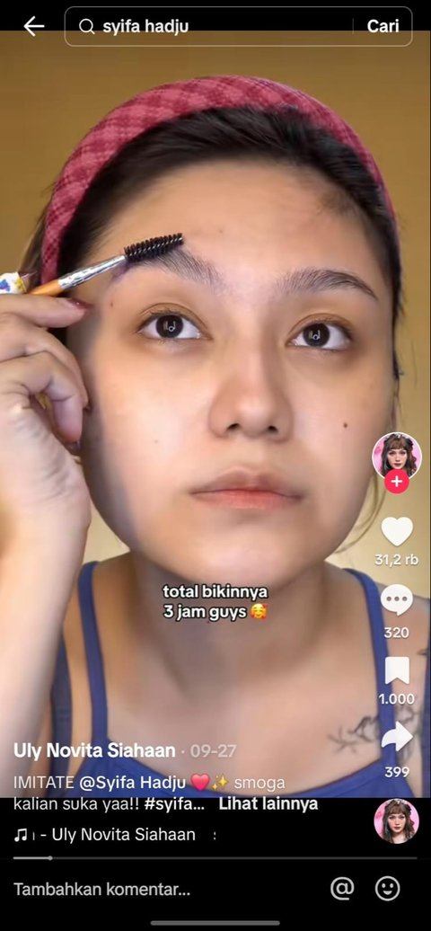(Credit: Tiktok/Uly Novita Siahaan)