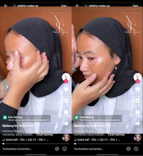 Makeup Pengantin untuk Vitiligo, Hasilnya Flawless dan Viral di TikTok