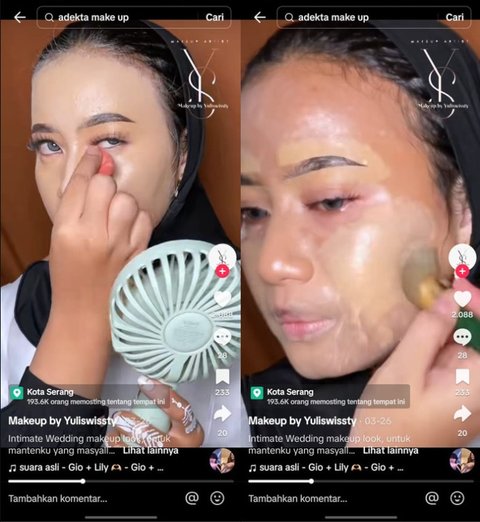 Makeup Pengantin untuk Vitiligo, Hasilnya Flawless dan Viral di TikTok