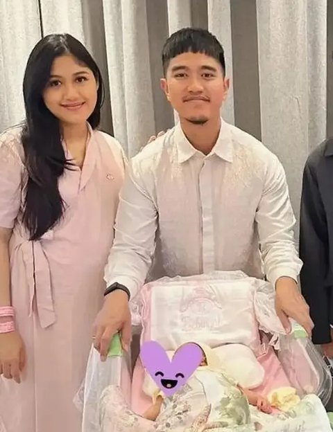 Potret Bebingah Anak Erina Gudono Wajahnya Masih Ditutupi. (Sumber: Instagram/erinagudono)