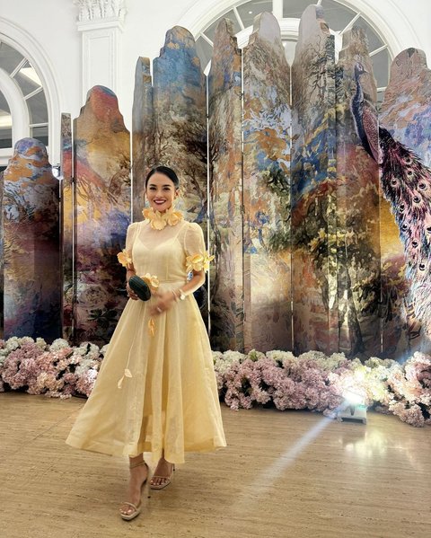 Tampil Glamor Semua, Ini Sederet Seleb yang Hadir di Resepsi Febby Rastanty dan Drajad Djumantara