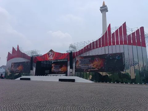 Pemandangan indah Monumen Nasional (Monas). (Foto Biro KLI Kemenkeu)