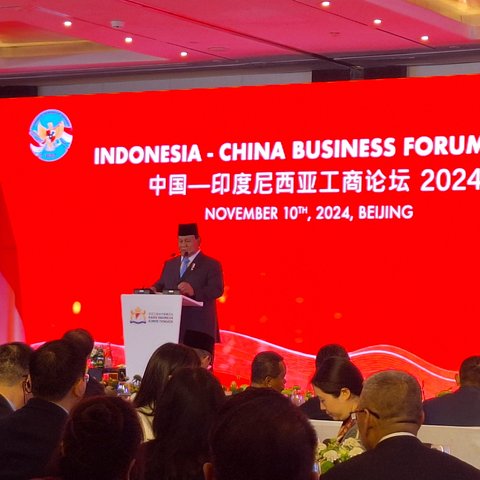 Pengusaha RI-China Teken Perjanjian Investasi Senilai USD 10,7 Miliar, Disaksikan Langsung Prabowo